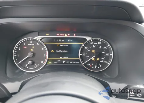 2025 Nissan Pathfinder S 4Wd z USA, uszkodzony, nr VIN 5N1DR3AC6SC277573